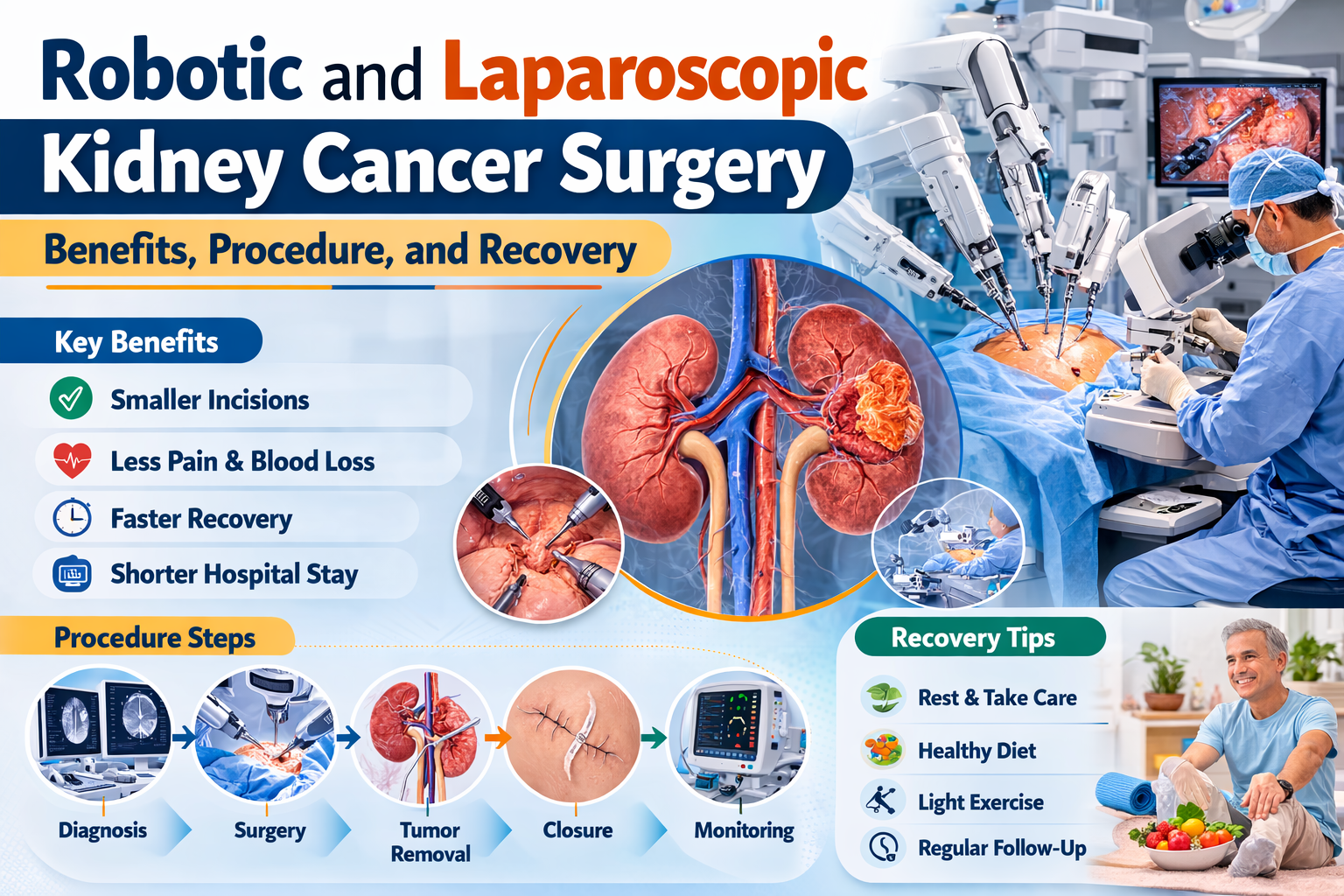 Robotic and Laparoscopic Kidney Cancer Surgery: Benefits, Procedure, and Recovery