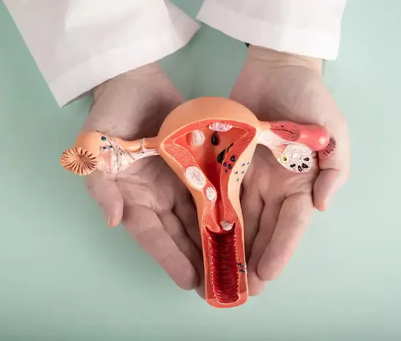 Gynecological cancer treatment awareness image by Krishna Cancer Hospital Bhopal