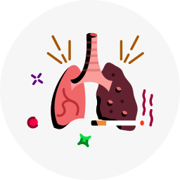 Lung Cancer Treatment Icon – Advanced Lung Cancer Care at Krishna Cancer Hospital Bhopal